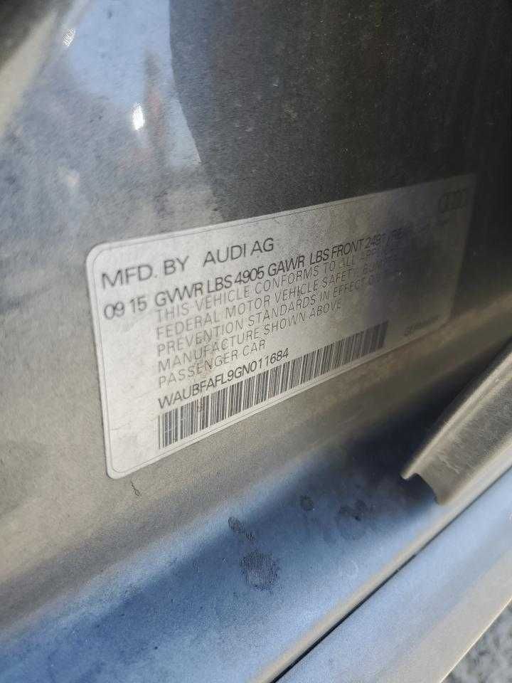 2016 Audi A4 Premium S-Line