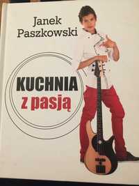 Książka kucharska Janek Paszkowski Kuchnia z pasją Masterchef