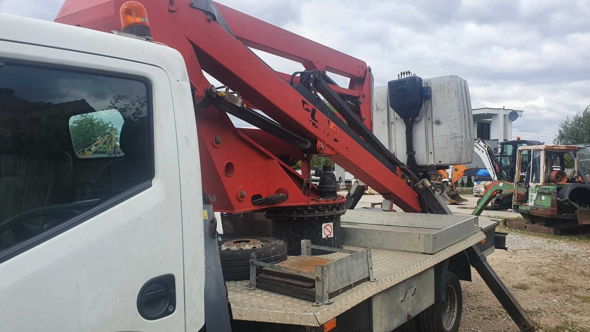 Nissan Cabstar 2,5D 35.11 zwyżka Socage DA20 podnośnik koszowy 20m UDT