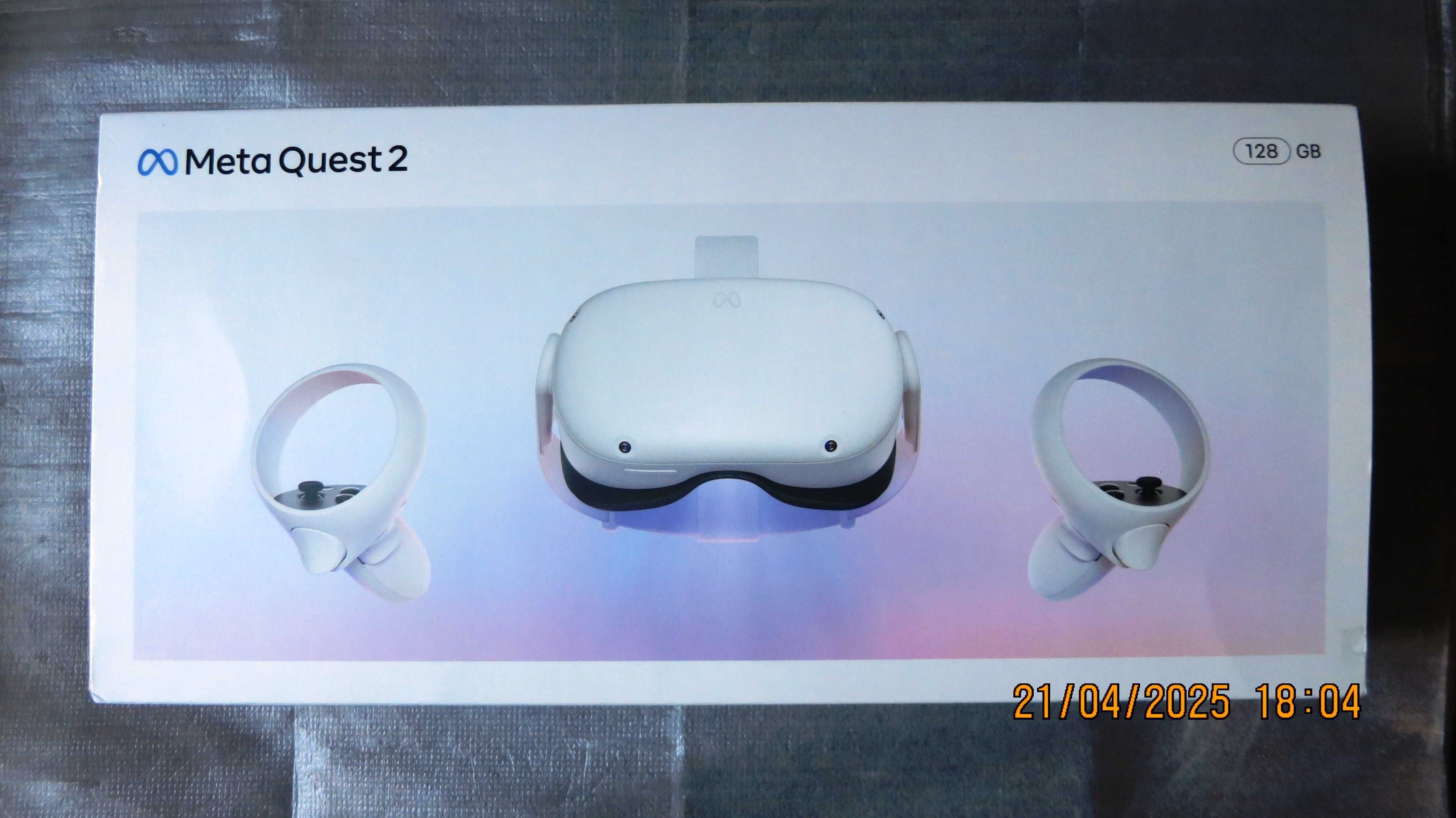 Видеогарнитура 3D VR "Meta Quest 2" 128Gb (бывший Oculus Quest 2)