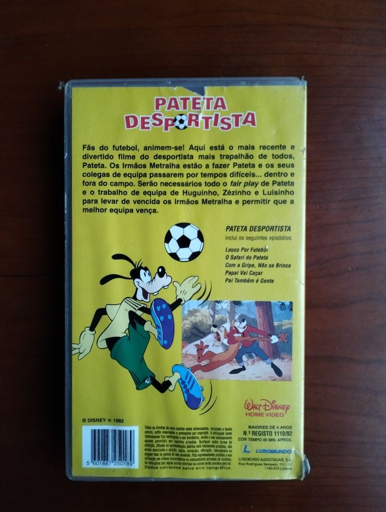 VHS Pateta Desportista