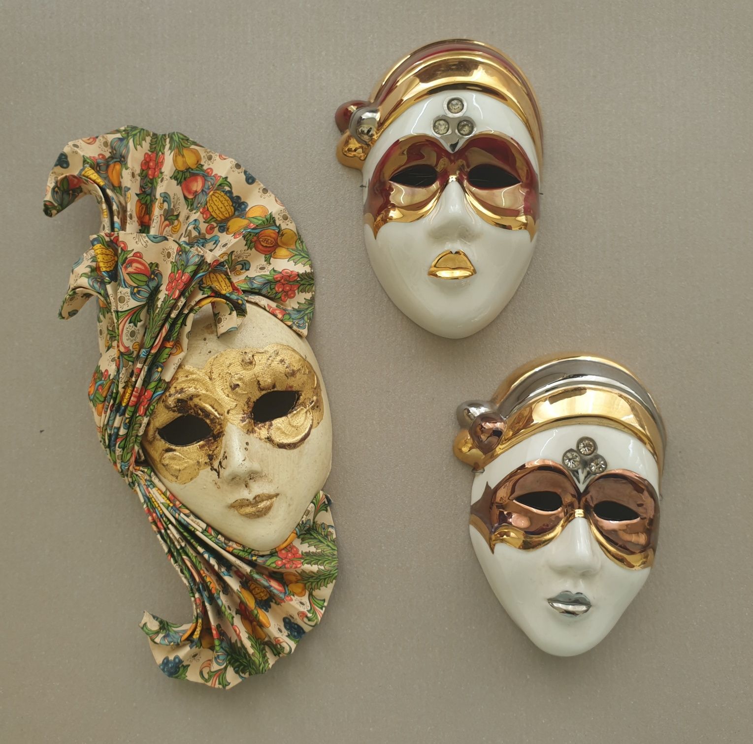 Máscaras Originais Veneza / Galos / Época