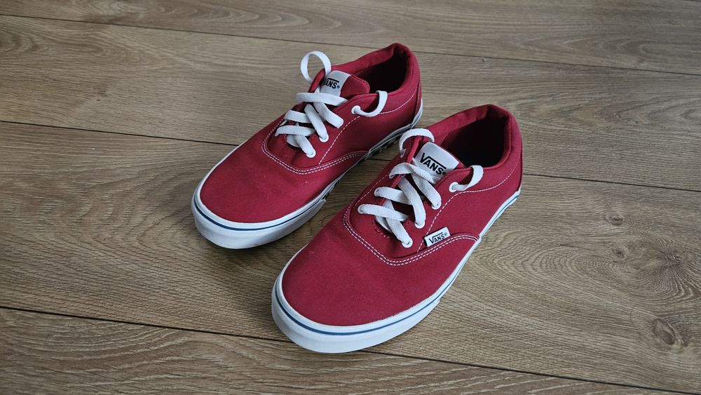 Buty VANS Czerwone 38,5
