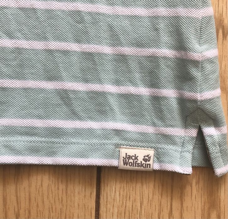 T-shirt w paski Jack Wolfskin S