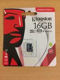 Cartão Kingston Micro SD 16GB