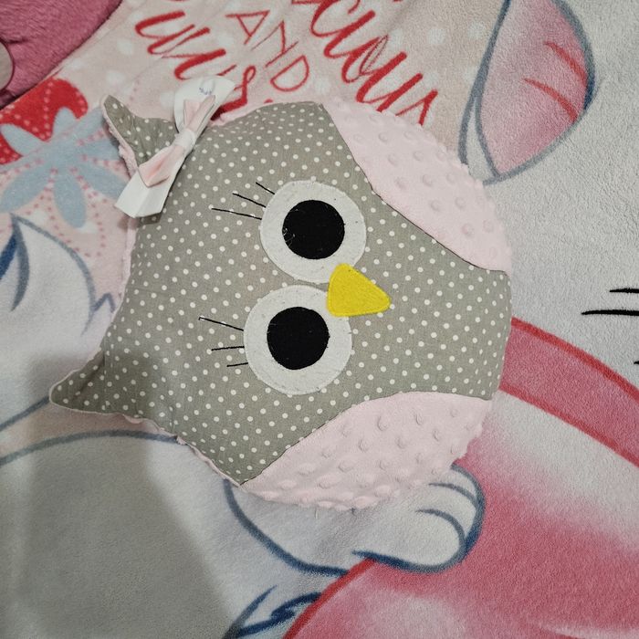 Poduszka dekoracyjna sowa minki