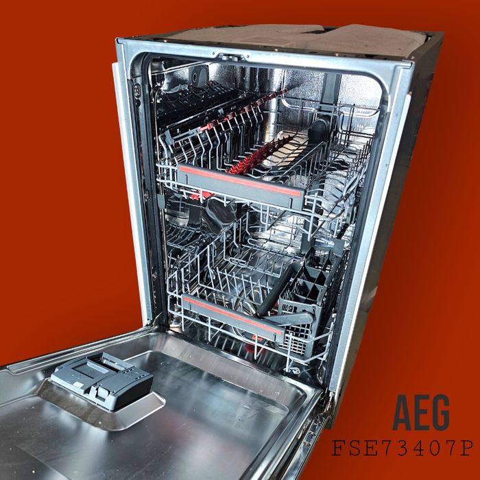 Zmywarka do zabudowy 45cm - AEG FSE73407P; AirDry
