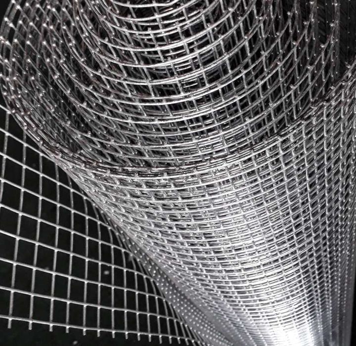 Siatka zgrzewana ocynkowana 19x19 x1,2 hodowlana kojce wybiegi woliery