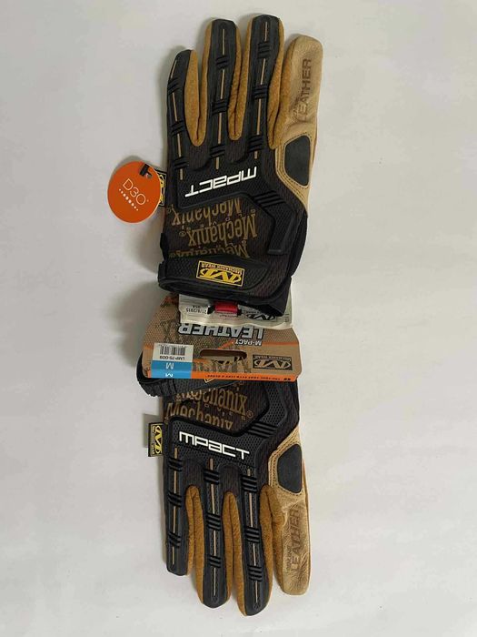 Rękawice Mechanix Leather™ M-Pact® BROWN (M)
