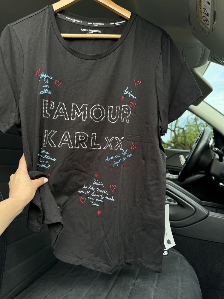 Футболка Karl Lagerfeld Paris L, XL колір в ассортименті