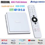 Mecool KM2 Plus Deluxe 4/32 - Настроена. Гарантия. Смарт тв приставка