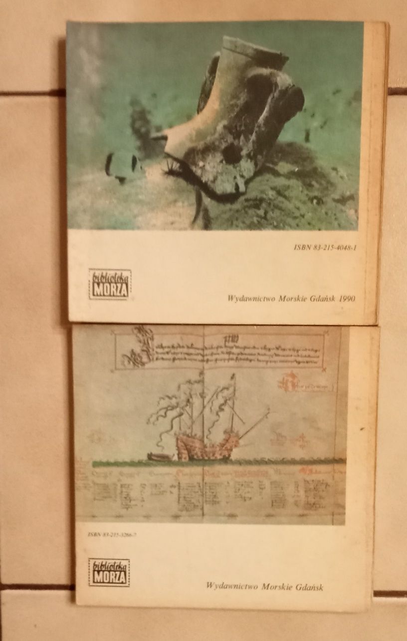 Dwie książki geograficzno-historyczne.