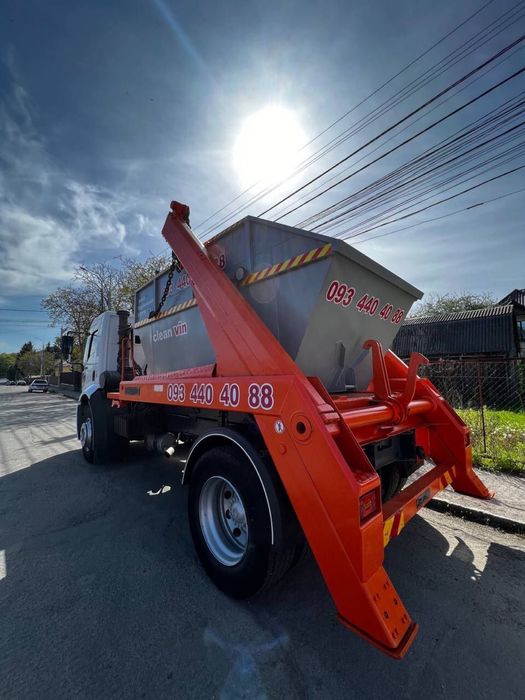 Вивіз сміття контейнером 5-10т/оренда контейнера