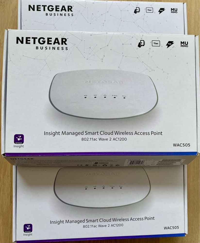 access point Netgear WAC505 Gigabit PoE  2,4 5 GHz Home Assistant