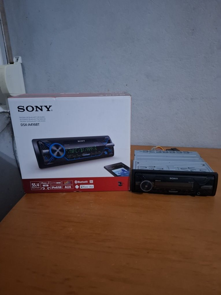Radio auto sony dsx-a416bt.