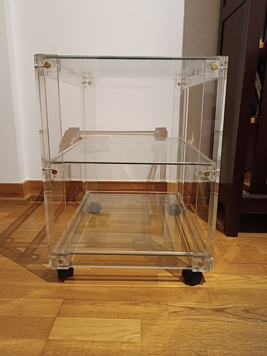 Móvel de acrílico/vidro para TV