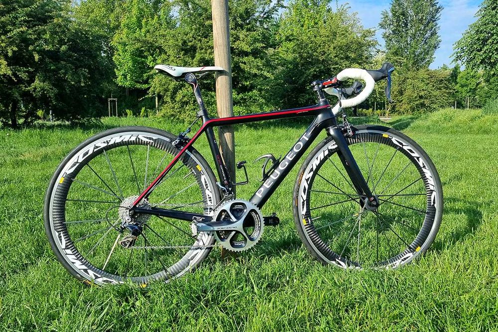 Rower szosowy Peugeot RSR01 Dura-Ace – karbon 49, 6,9 kg, topowa spec.