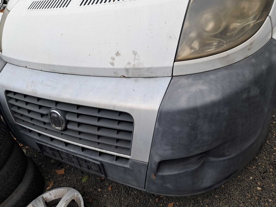 fiad ducato, boxer, jumper, 08 r, przód kompletny, maska, zderzak