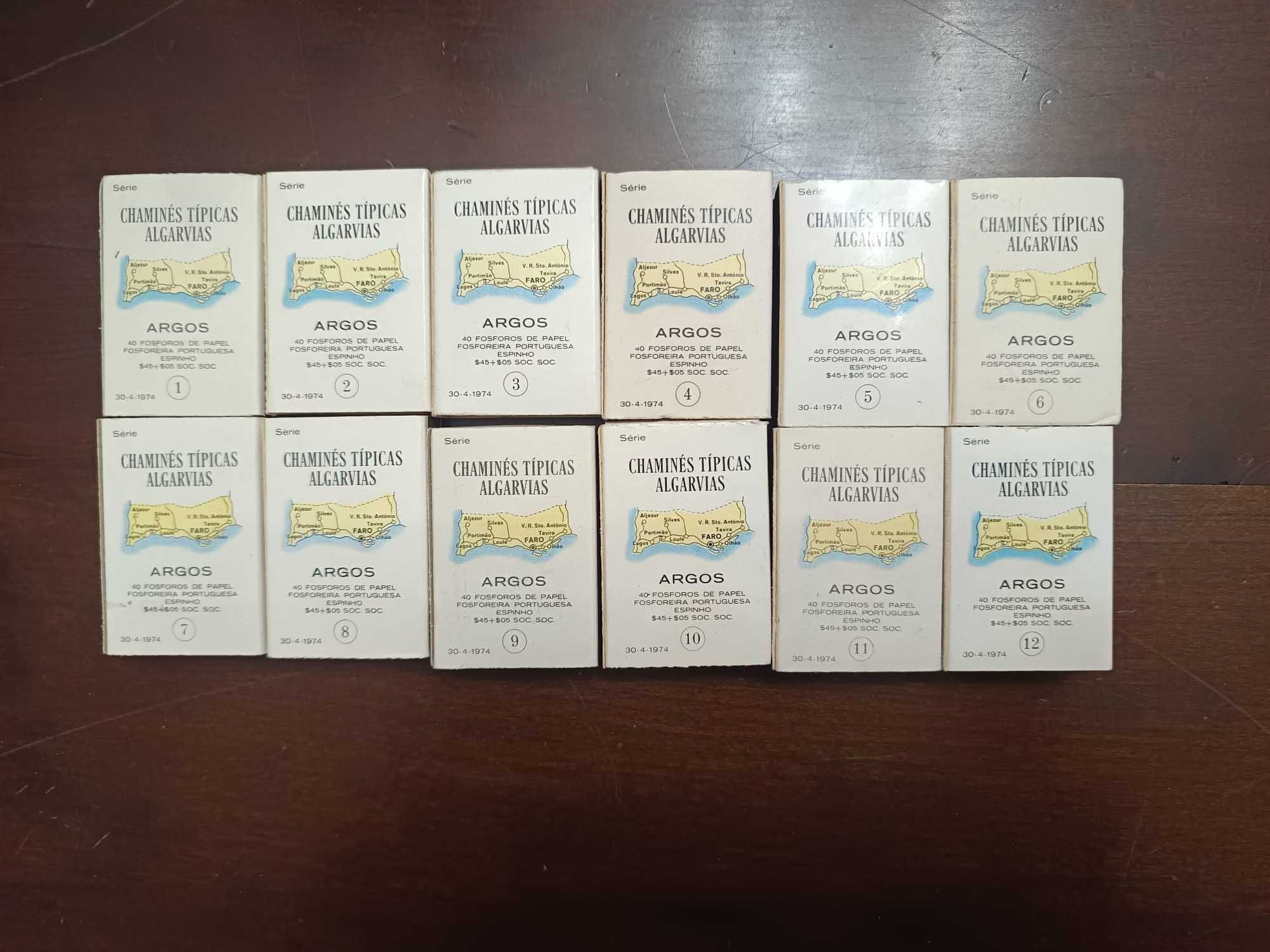 Coleção Completa Argos 1974 “Chaminés Típicas Algarvias”