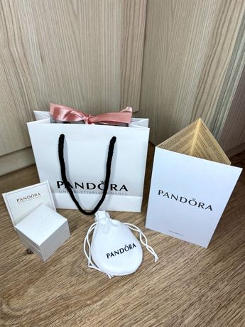 Подарочная Упаковка Pandora Пандора шкатулка на кольцо сережки шарм