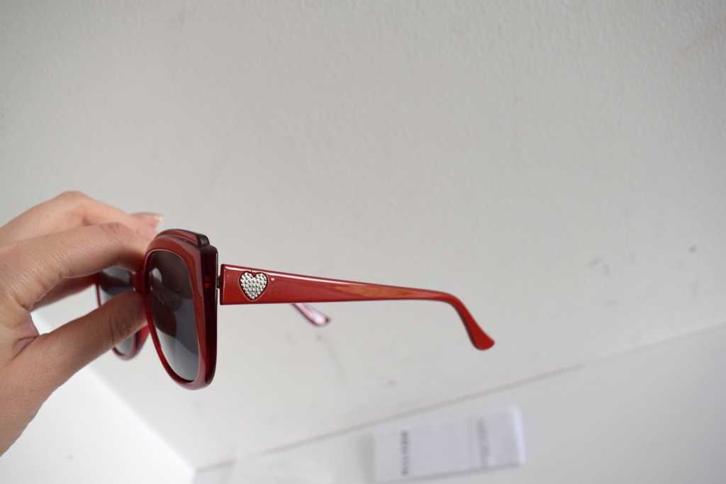 Love Moschino Okulary przeciwsłoneczne serduszko