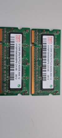 Pamuęć DDR2 hynix 2 x 512MB PC2-4200