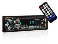 radio samochodowe bluetooth 1-din usb aux sd mikrofon pilot