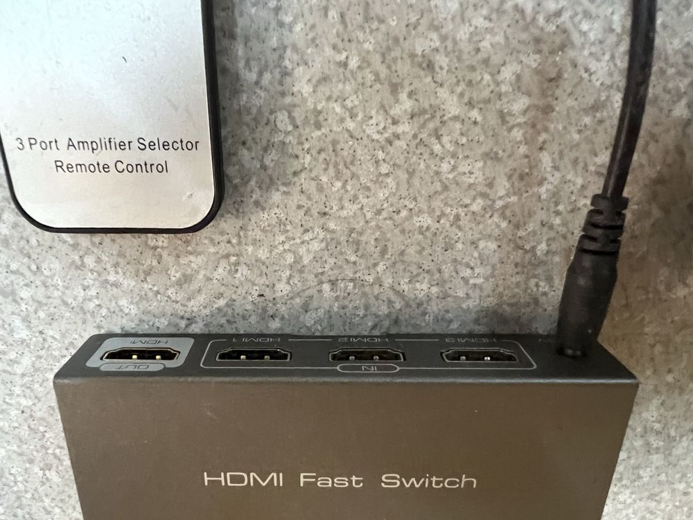 Switch HDMI com 3 portas