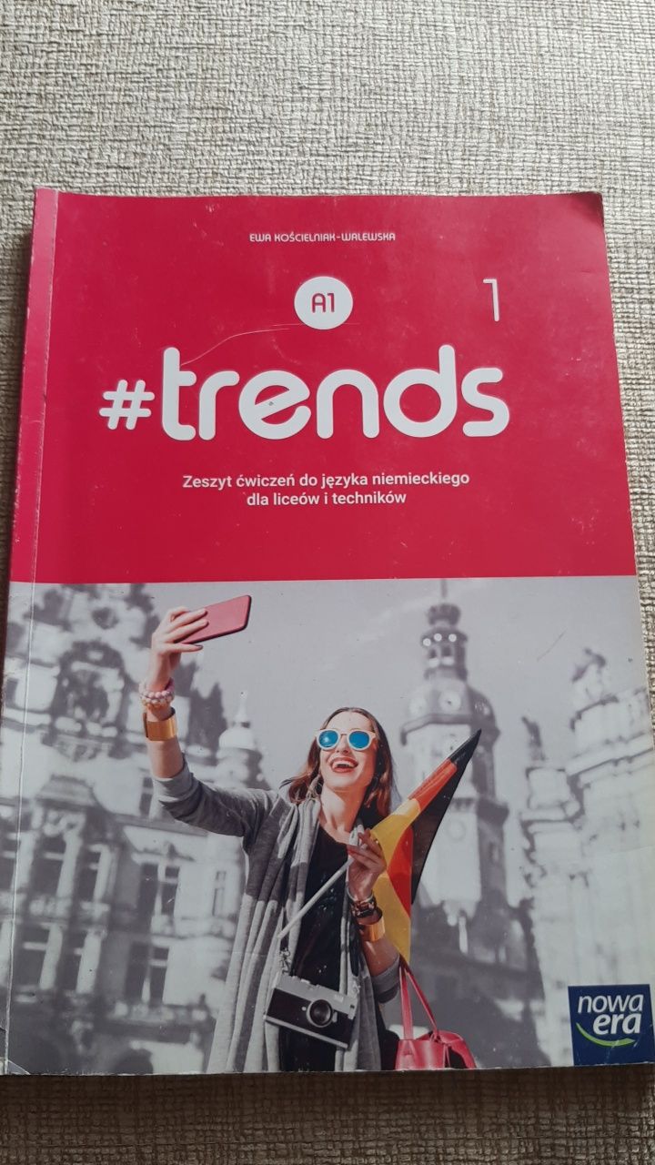 Zeszyt ćwiczeń do języka niemieckiego "trends1" dla liceów i techników