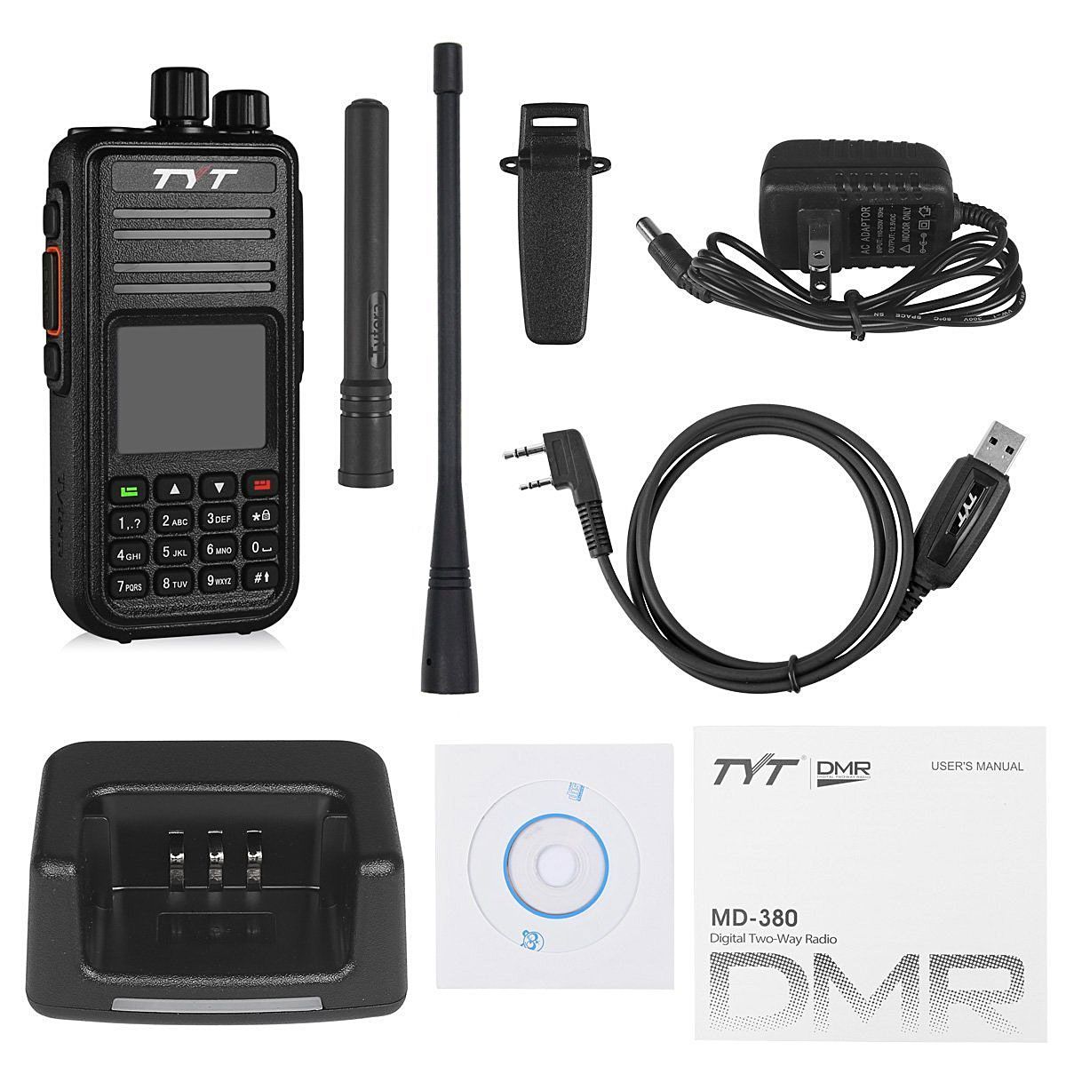 TYT MD-380 цифровая радиостанция
