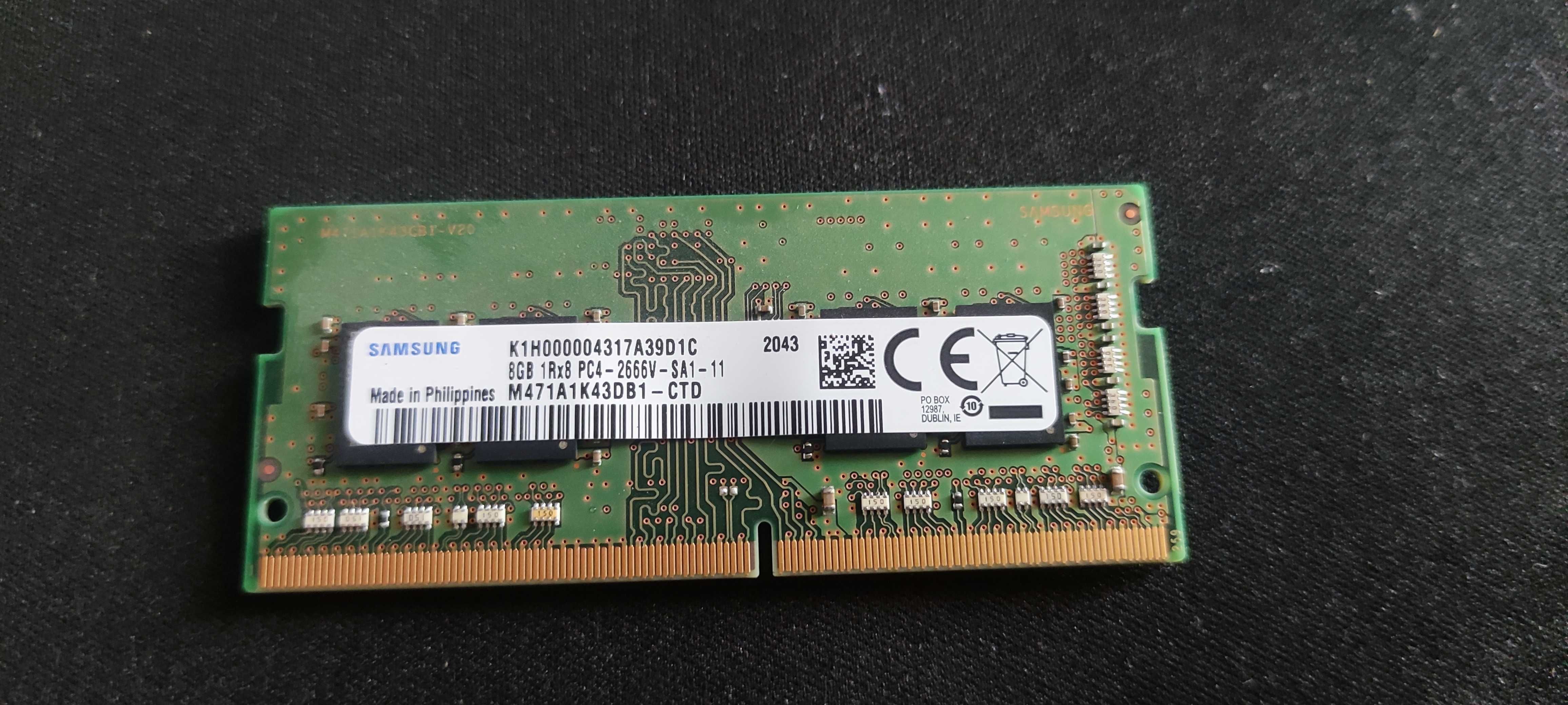 Оперативная память Samsung SODIMM DDR4-2666 8GB