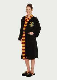 Damski szlafrok Harry Potter Hogwarts - licencjonowany - WYSOKA JAKOŚĆ