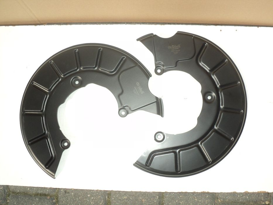 osłony tarczy hamulcowej przód 2 szt octavia II golf V touran A3 leon