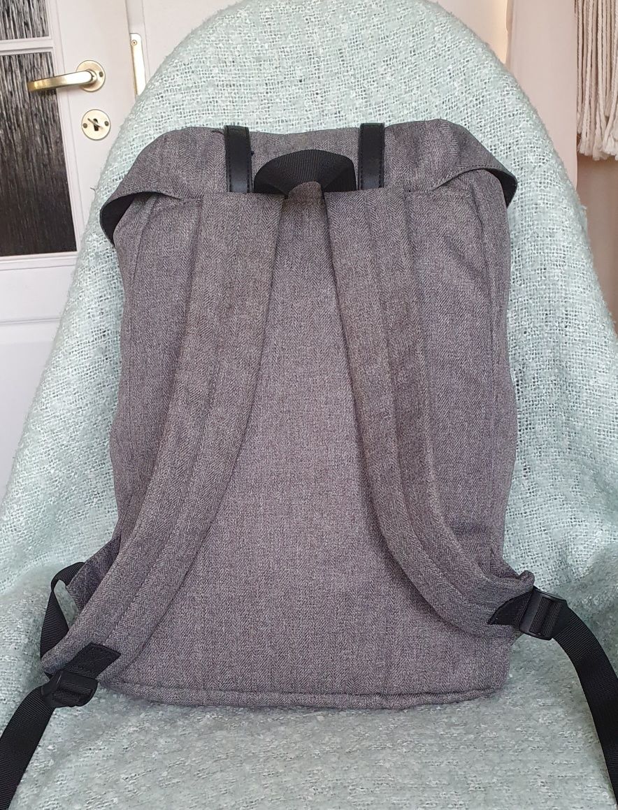 Plecak Yourturn Zalando szary unisex minimalistyczny