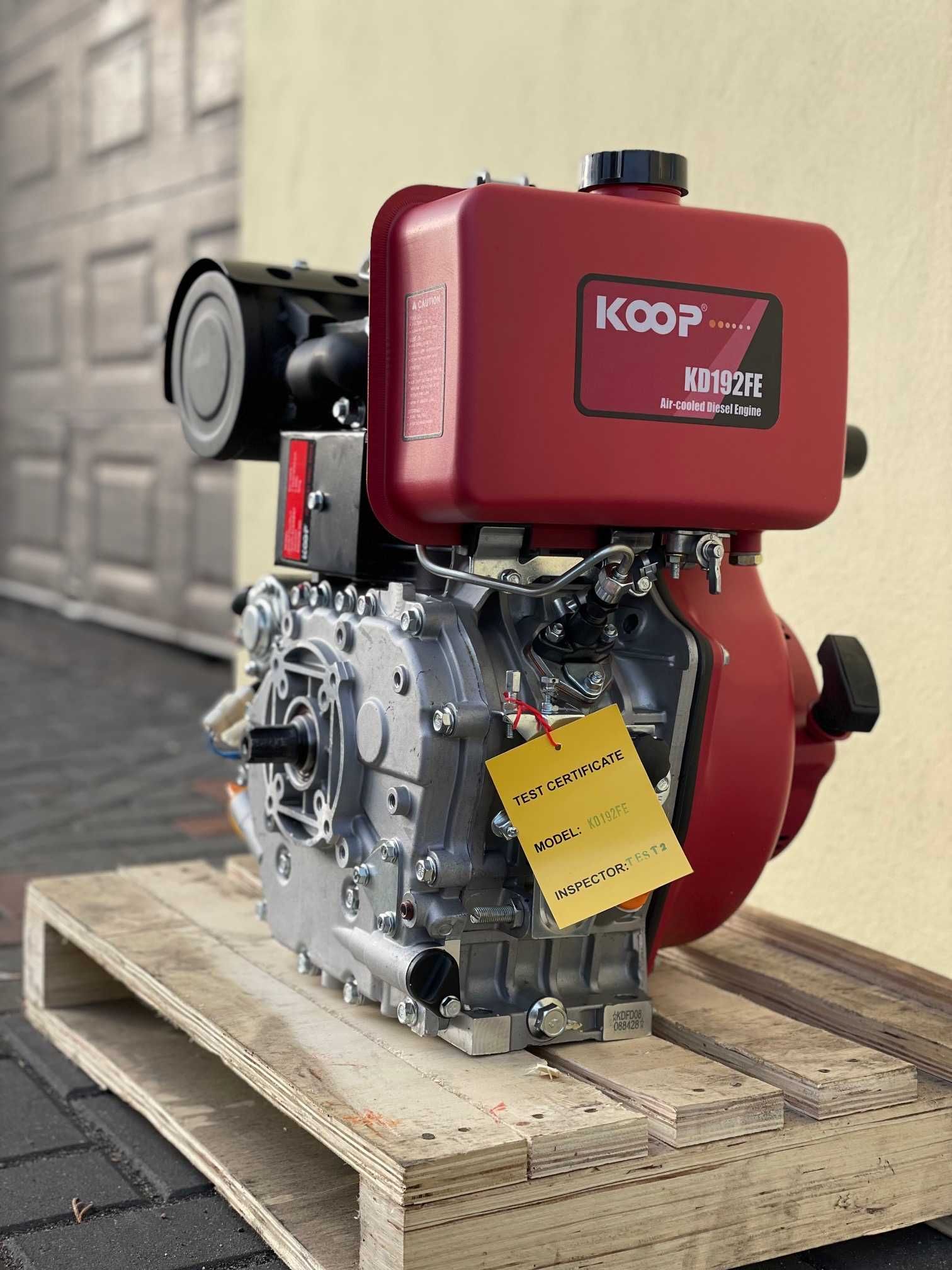 Silnik Diesel do agregatu pompy myjki nowy Silnik agregat KOOP 192f