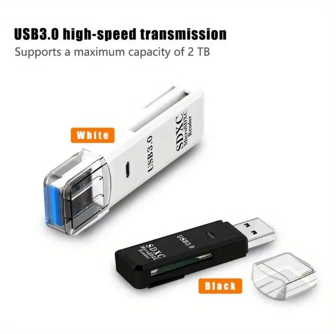 Pen leitor de cartões de memória USB 3.0