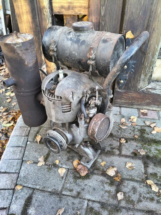 Silnik stacjonarny zabytkowy IFA ciekawy niemiecki orginalny
