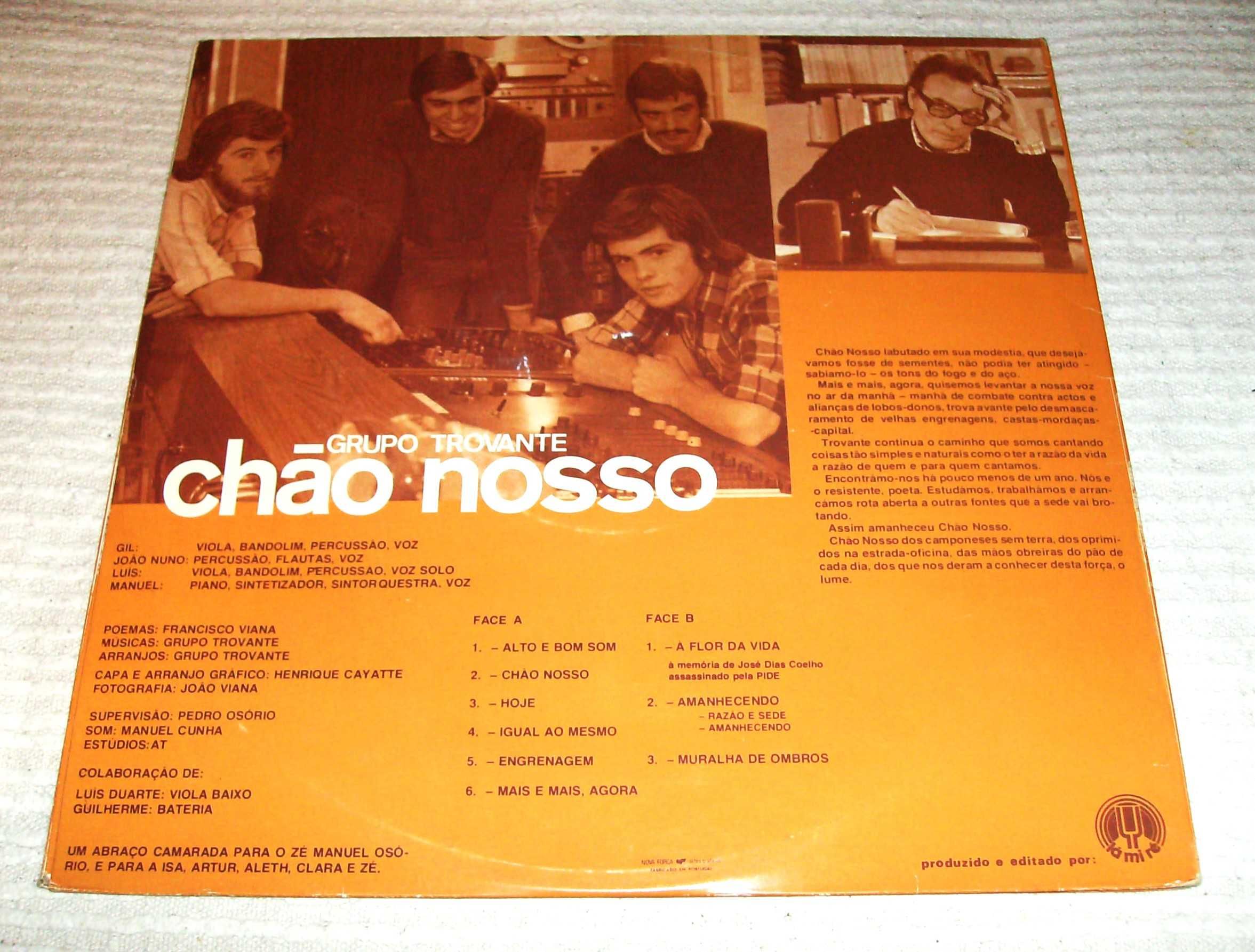 GRUPO TROVANTE - Chão Nosso  (LP)