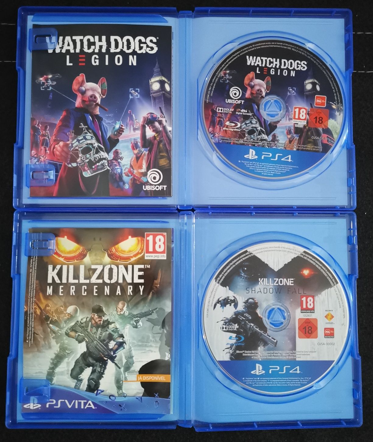 JOGOS PS4 3 por 20€