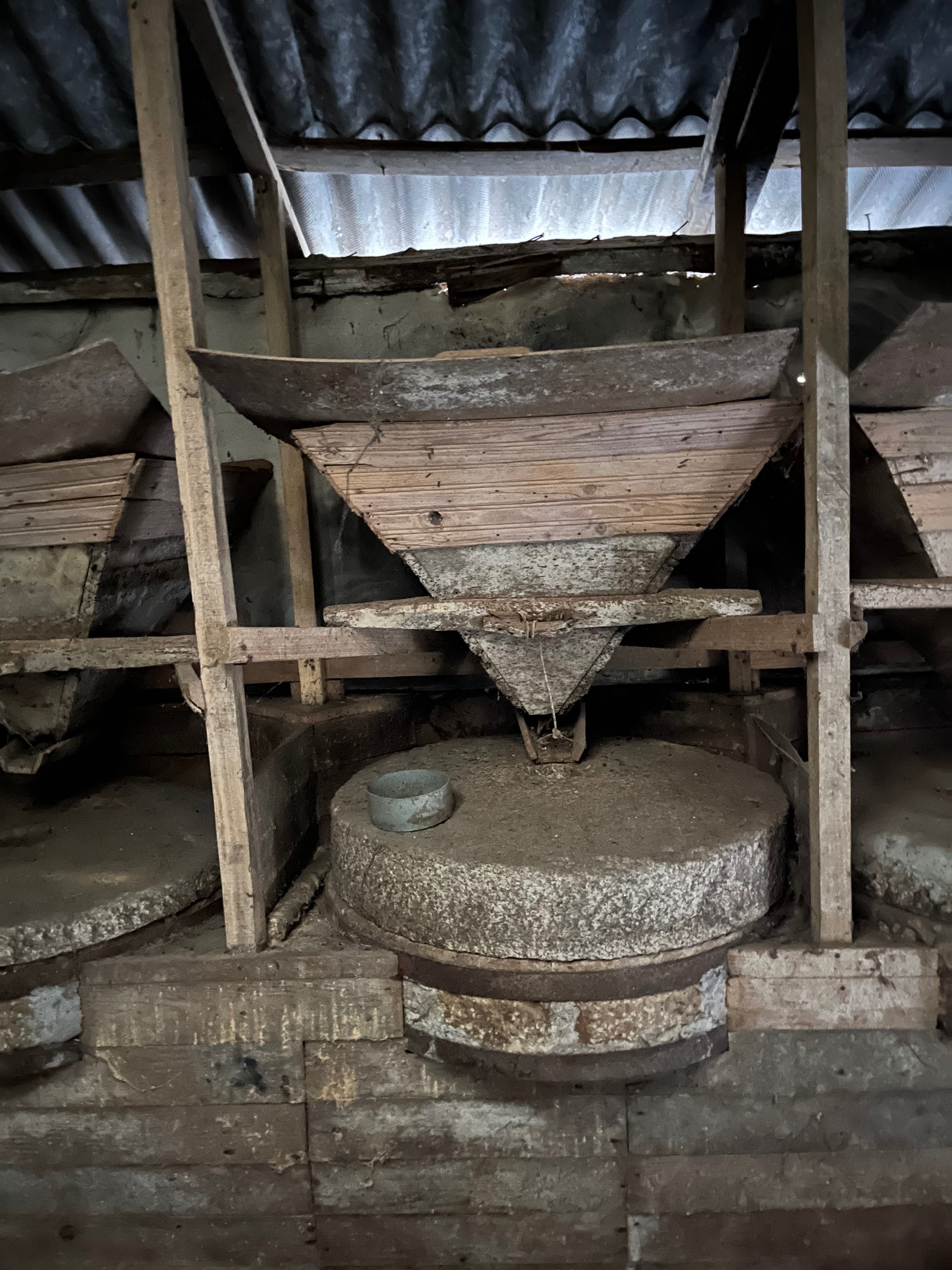 Mós de moinhos de água originais