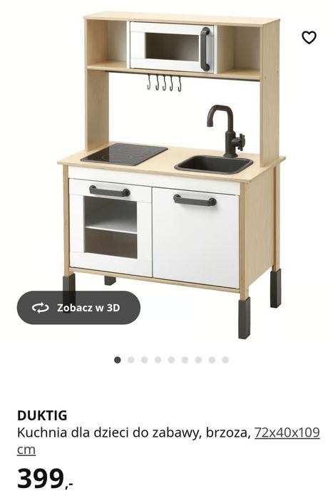 Kuchnia dla dzieci do zabawy Ikea