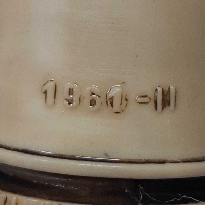 Syfon szklany zielony 1961r.