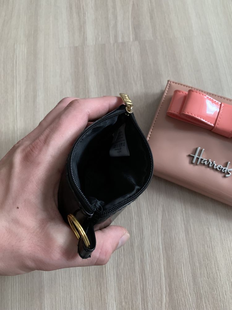 Vintage Harrods Wallet + Mini Wallet