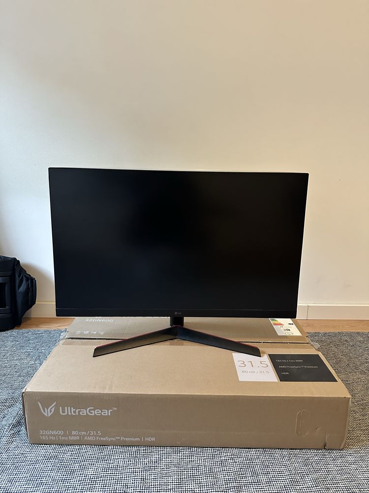 LG Monitor Gaming QHD UltraGear™ de 31,5 polegadas com 165 Hz