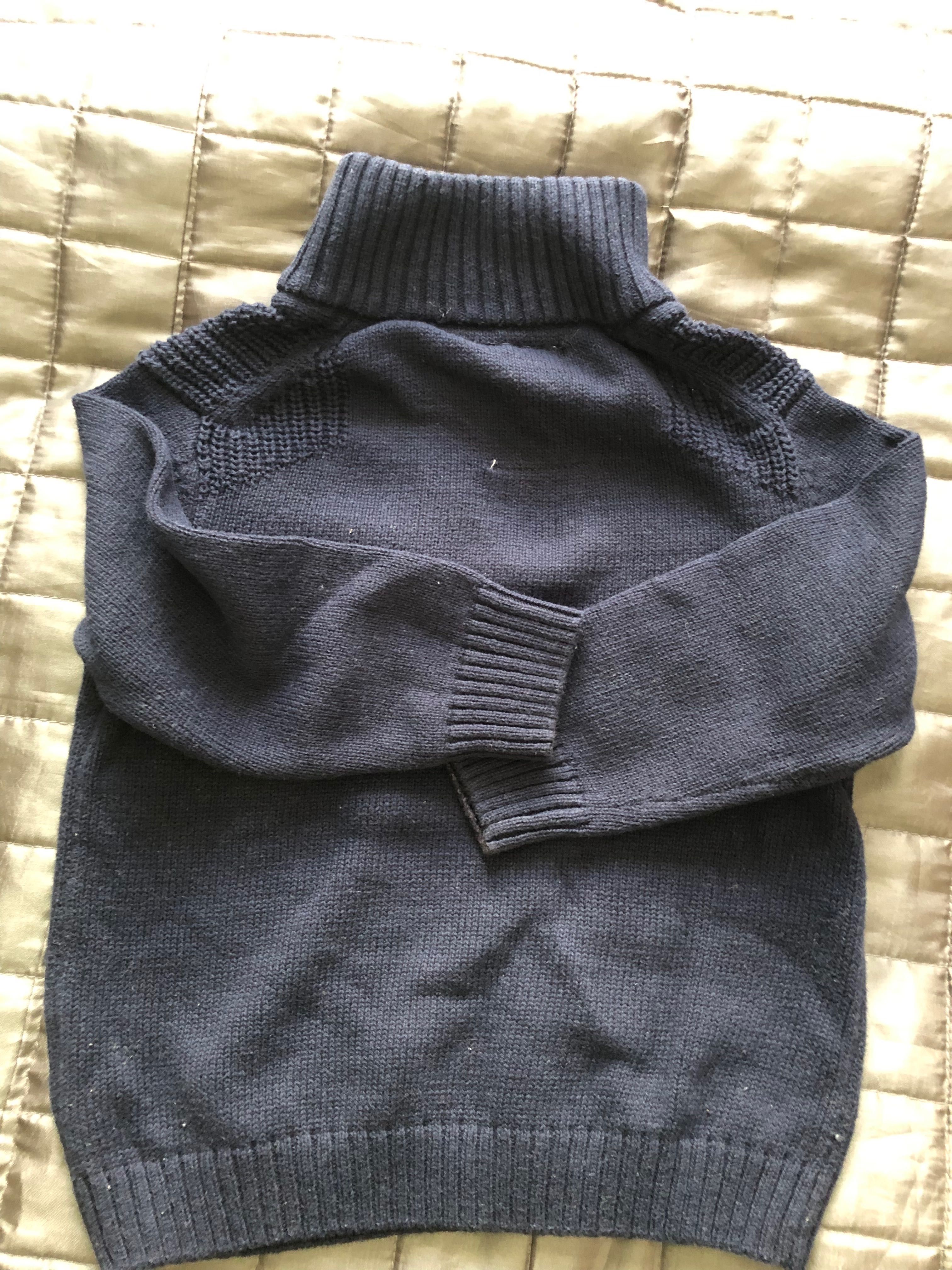 Sweter ze stójką ZARA r 104