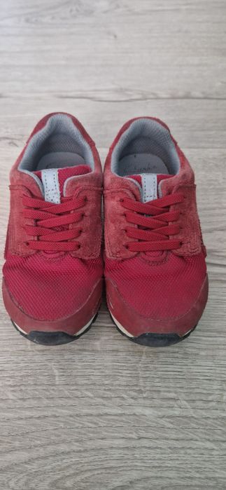 Adidasy bordowe Clarks, rozmiar 25.5
