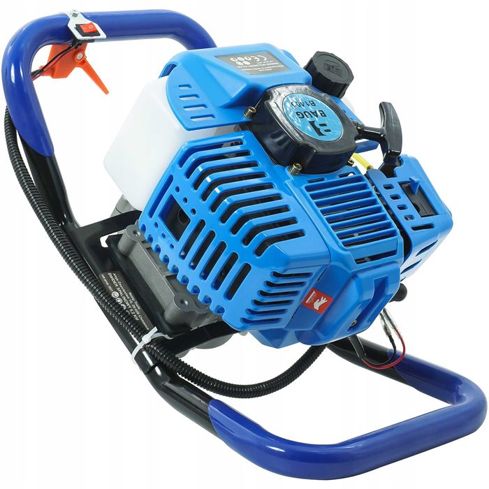 ŚWIDER SPALINOWY Wiertnica Glebowa Ziemi Gleby 5,2KM  +3 Wiertła