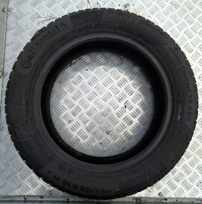 195/55R16 Continental * Opony zimowe * 7mm bieżnika * 2 szt * 035K