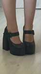 buty na platformie a’la mary jane
