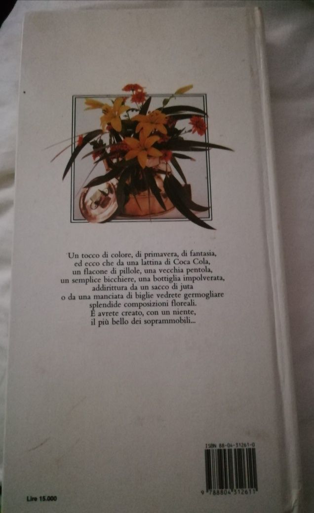 Livro "Fiori e fantasia"